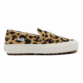 Női Vans Anaheim Factory Style 53 DX Tornacipő VA9678045 Leopárd